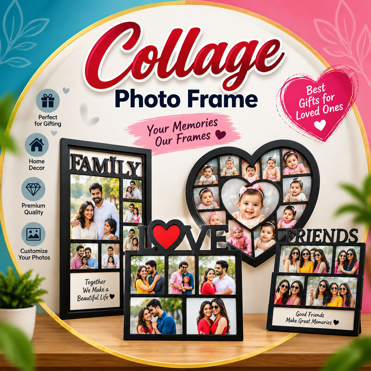 collage photo frame