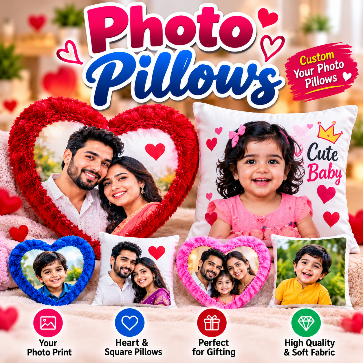 photo pillows