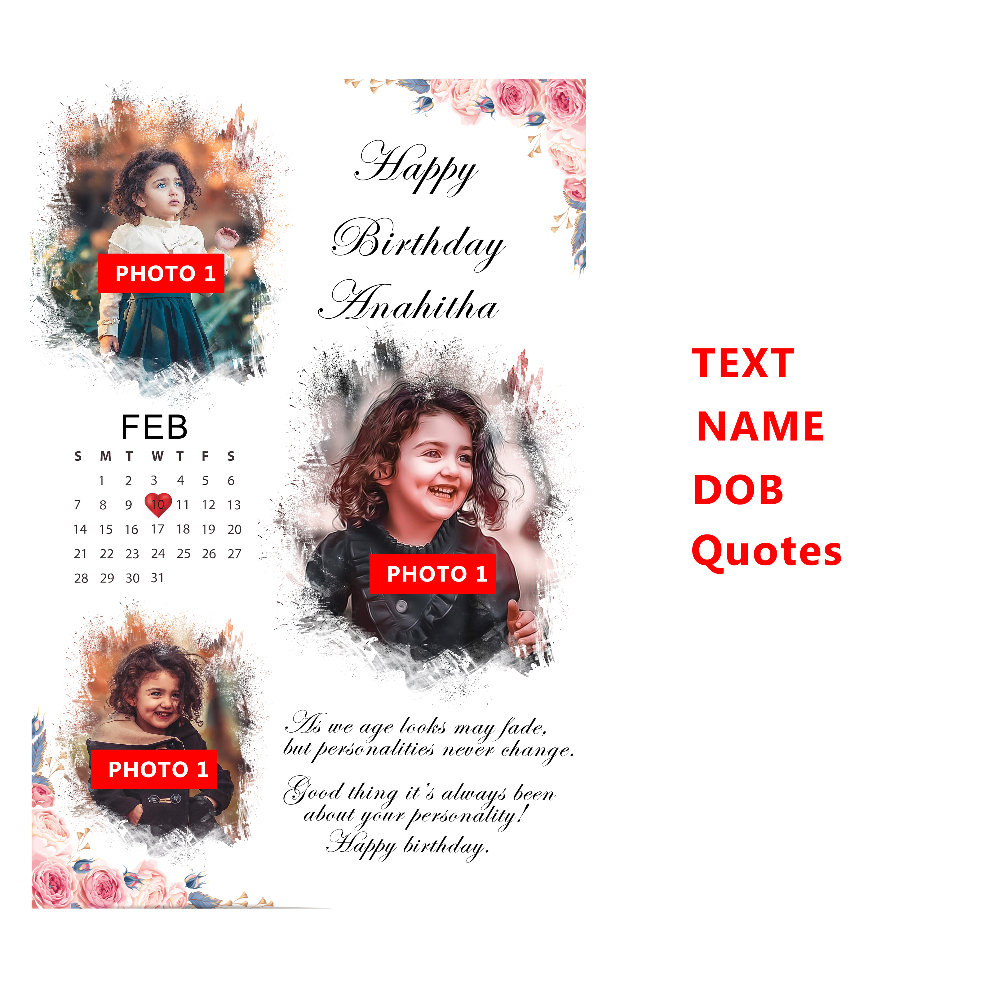Collage PhotoFrame 005