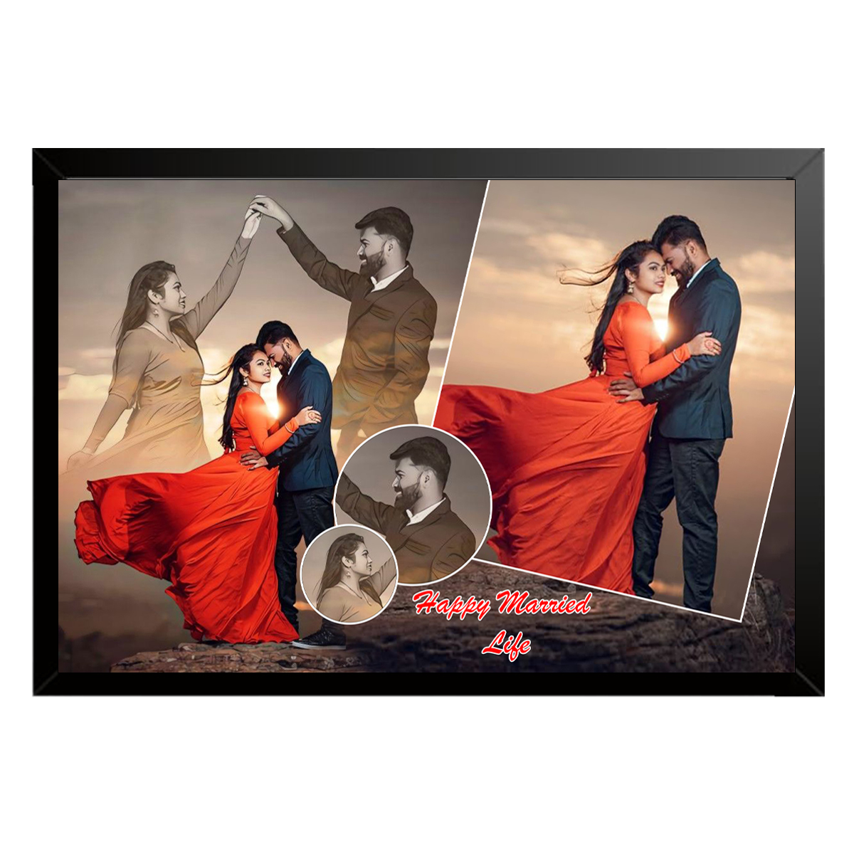 Anniversary Photo Frame 003