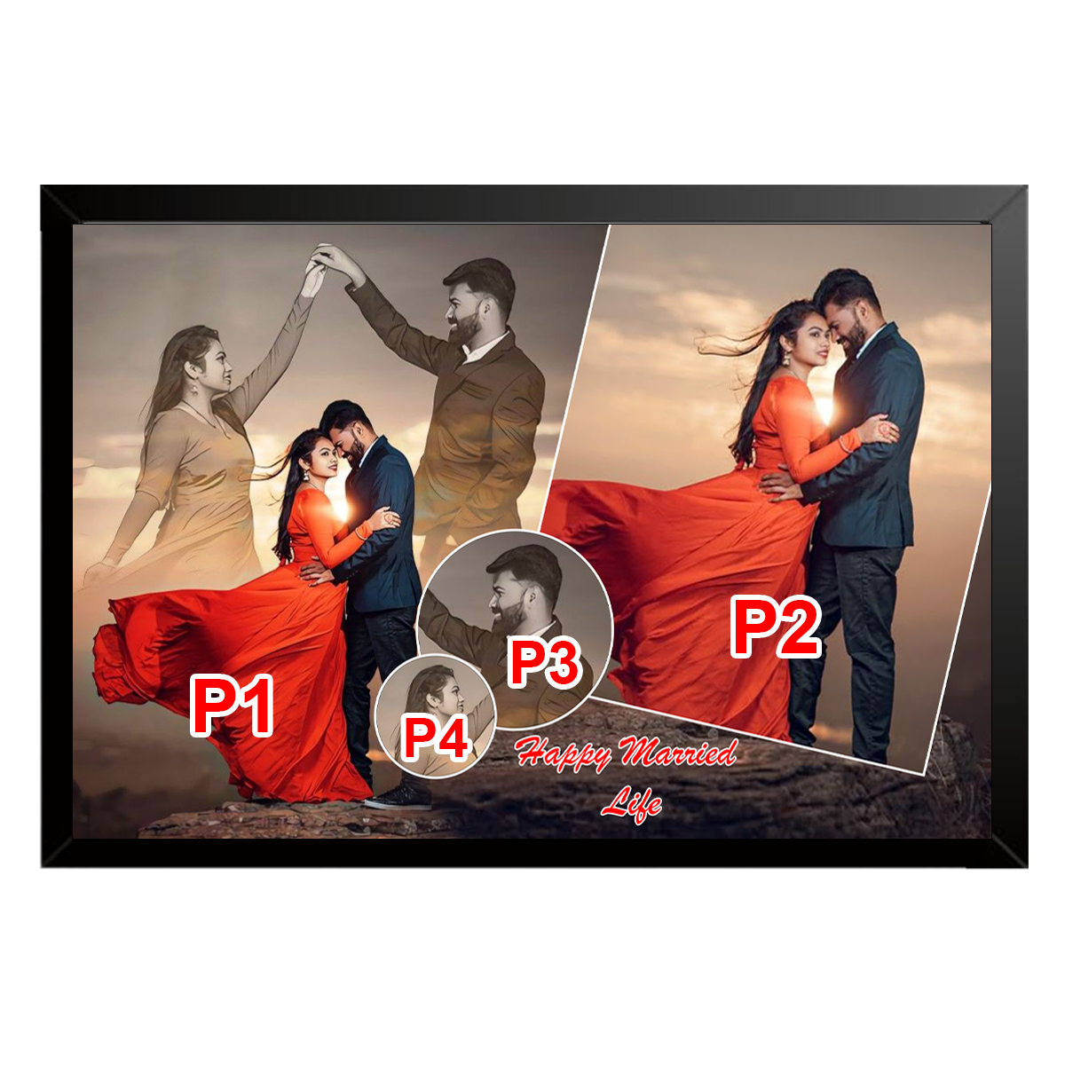 Anniversary Photo Frame 003
