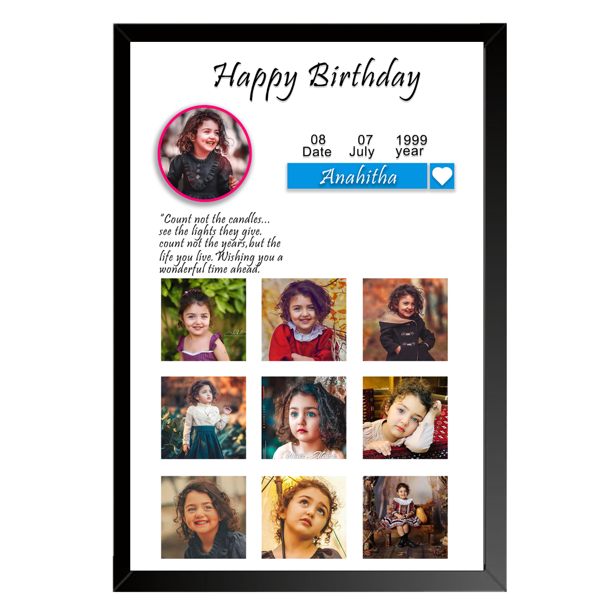 Collage Photo Frame 013