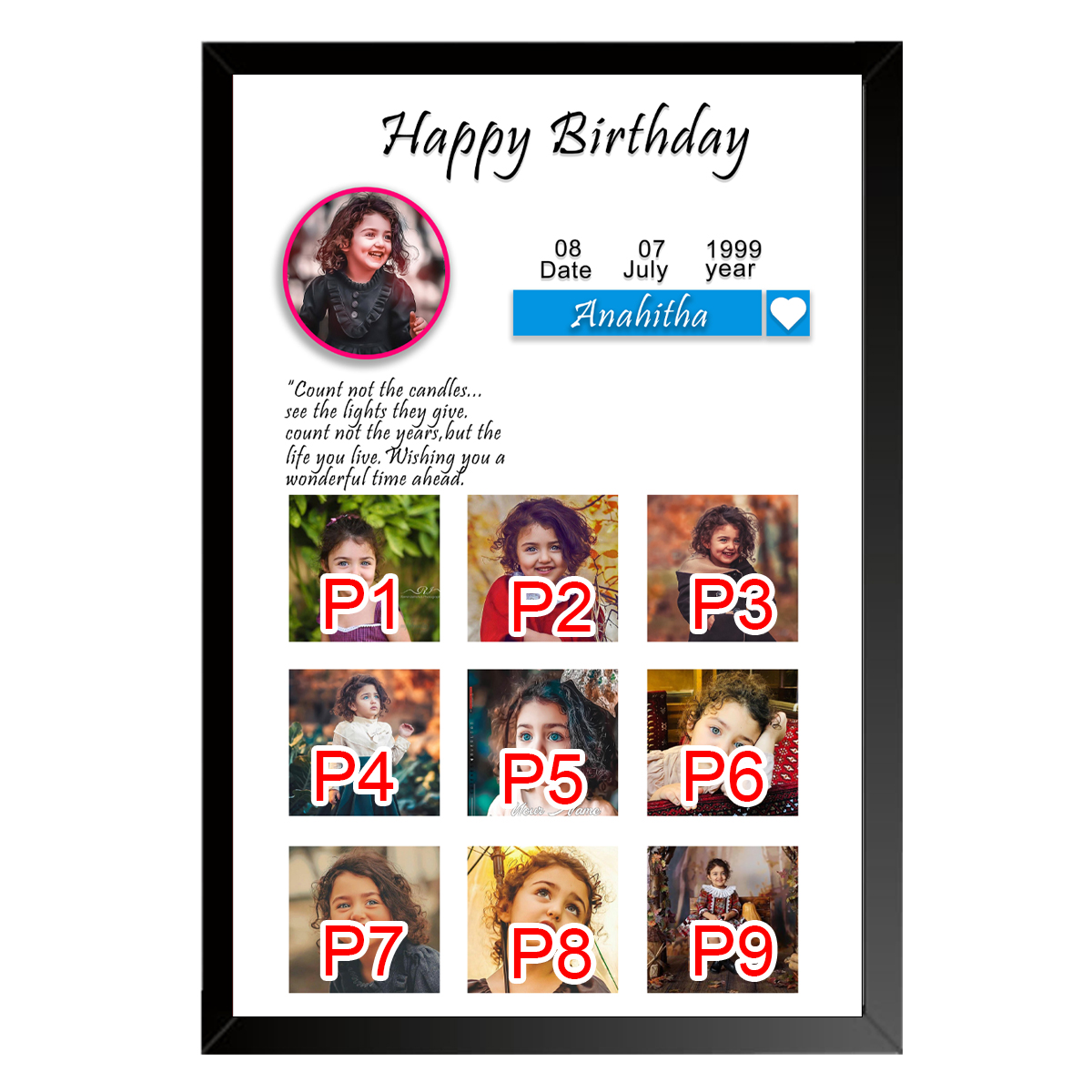 Collage Photo Frame 013