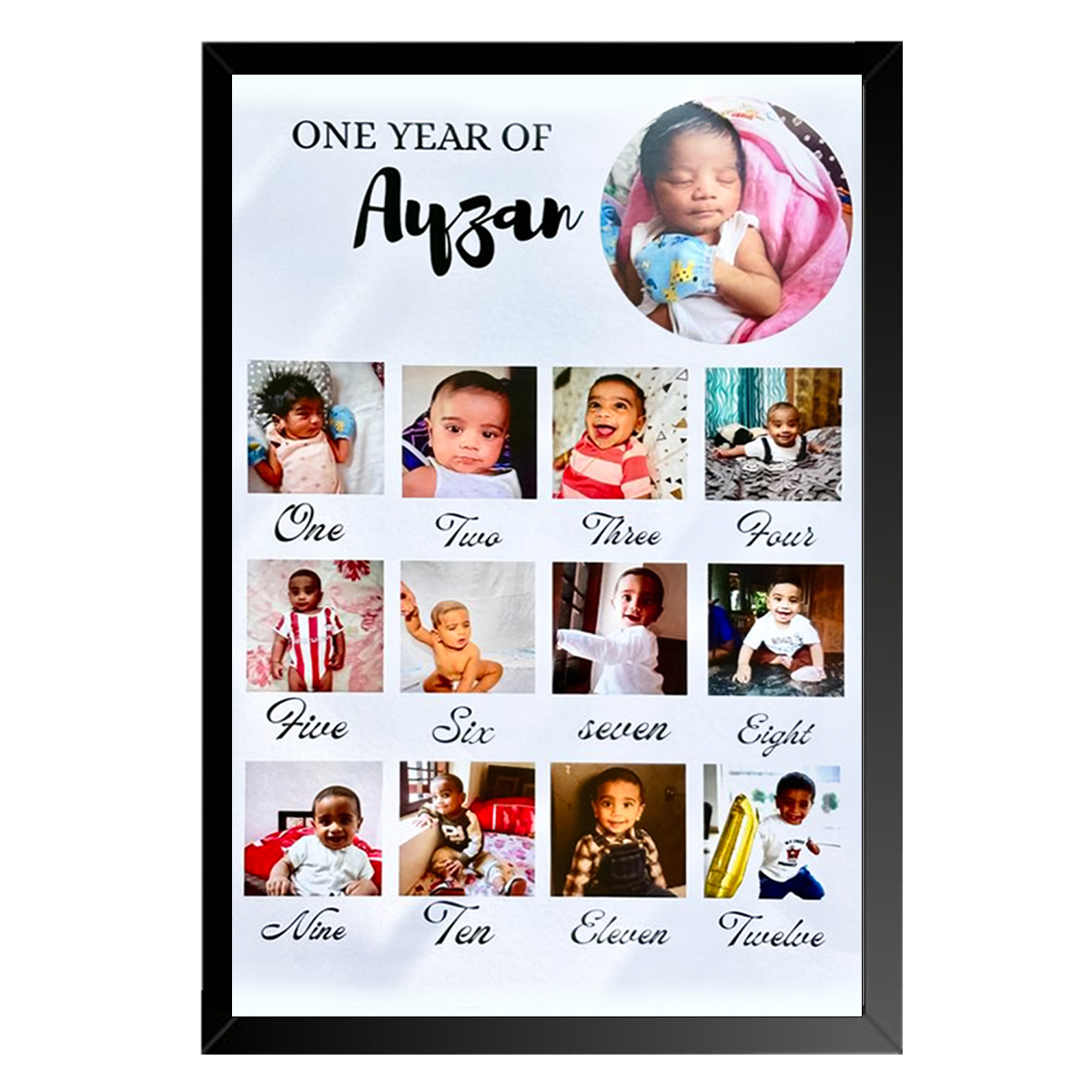 Baby photo frame 06