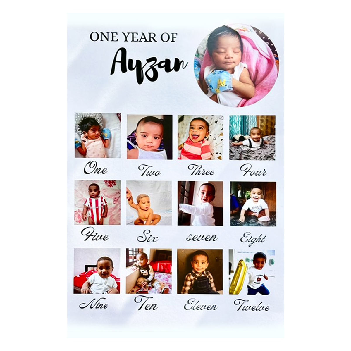 Baby photo frame 06