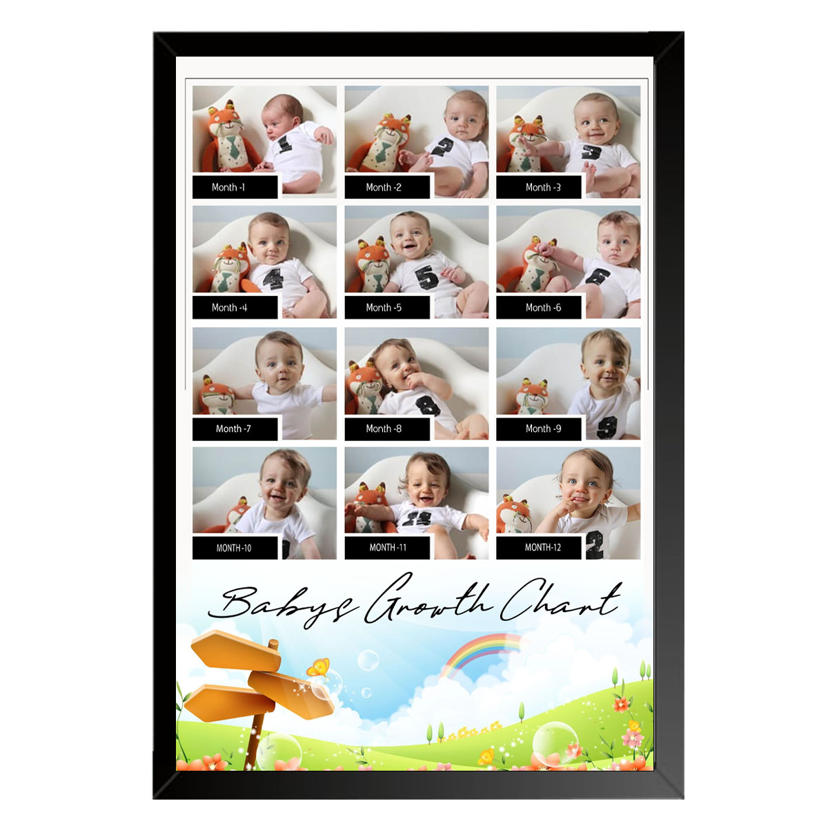 Baby photo frame 10