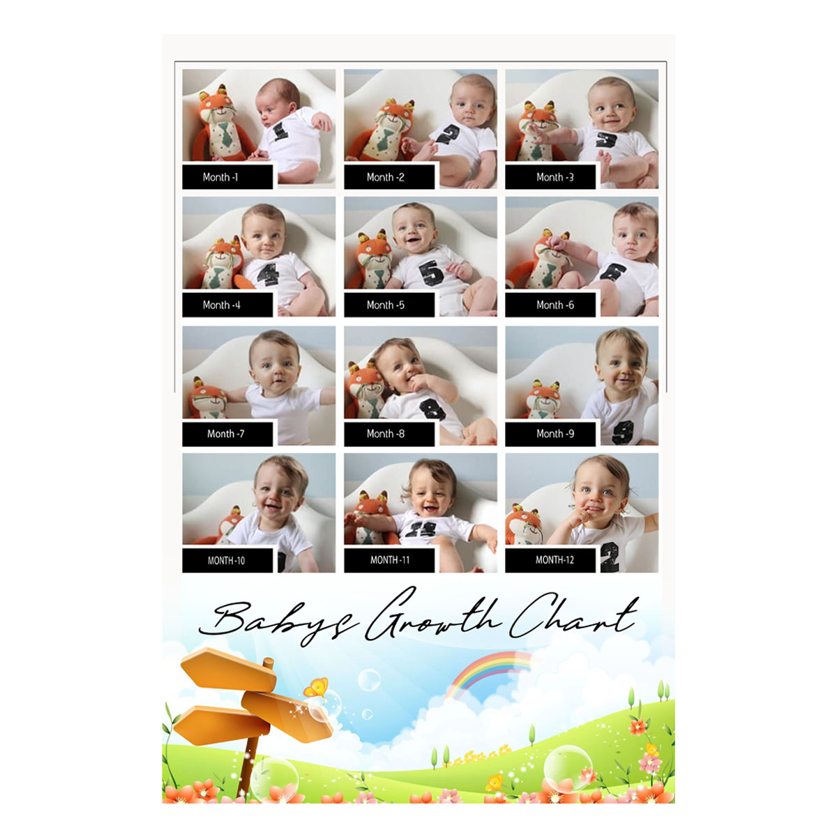 Baby photo frame 10
