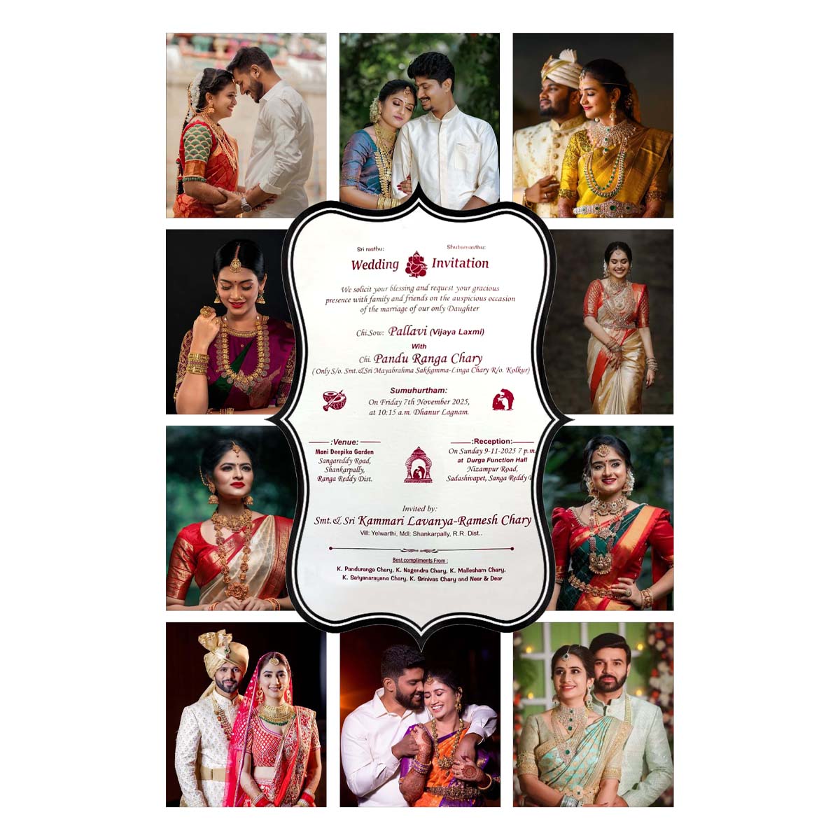 Anniversary Photo Frame 006