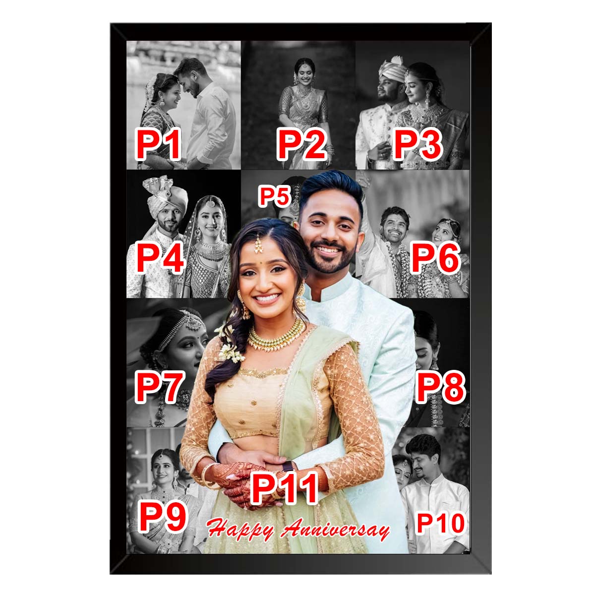 Anniversary Photo Frame 009