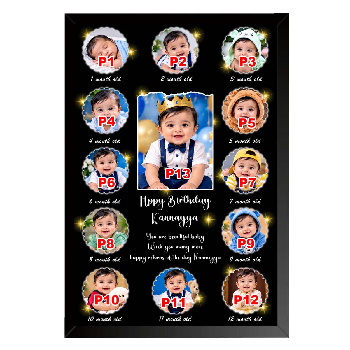 Baby photo frame 011
