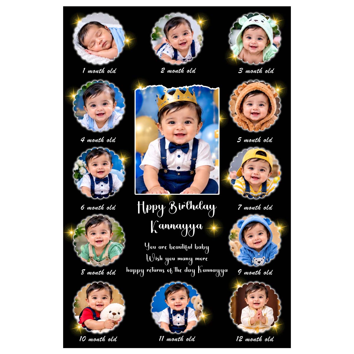 Baby photo frame 011