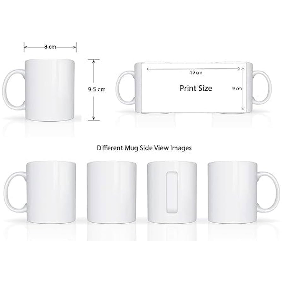 Personalized White and magic Coffee Mug with Photo 002